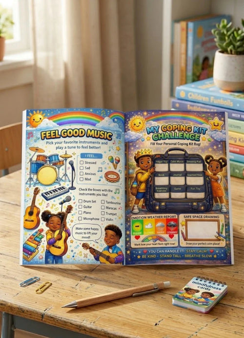 Calm Down Workbook for Kids
